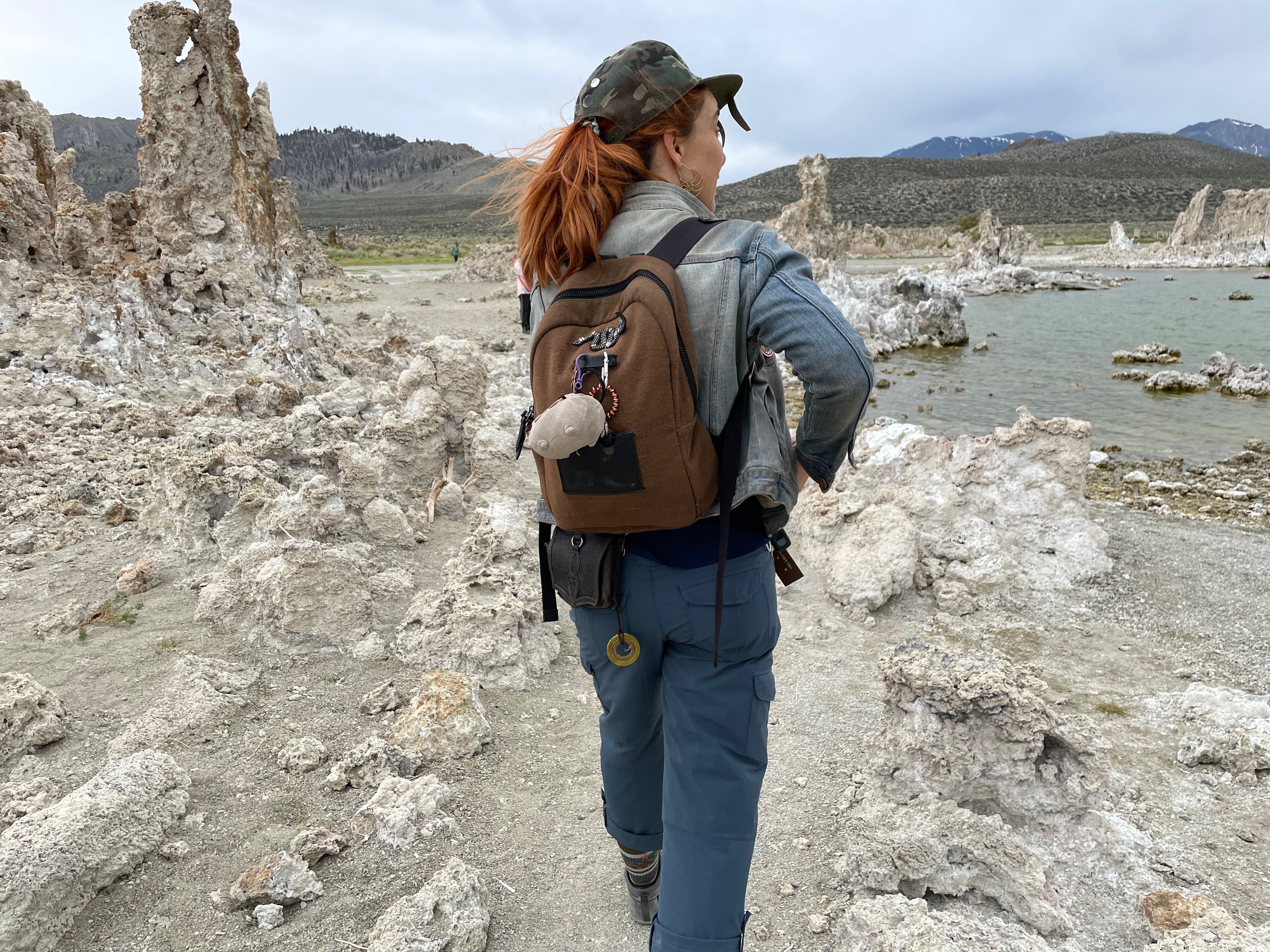 Naomi Most at Mono Lake